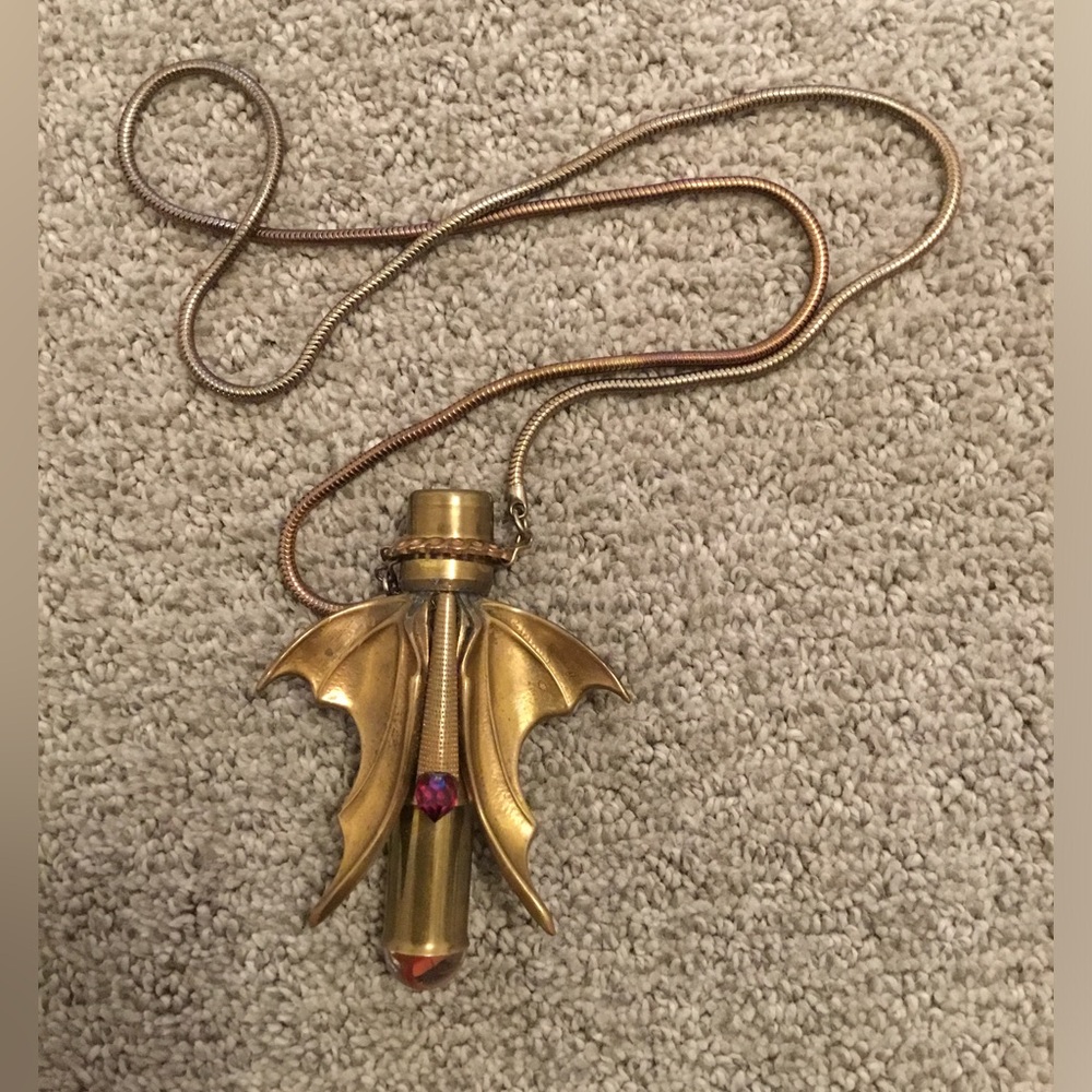 Vintage Rare Antique Kaleidoscope Necklace